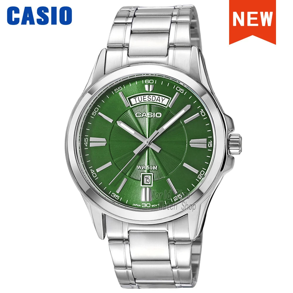 Montre Casio pour hommes Série MTP-1381D Montre à quartz militaire étanche 50m relogio masculino