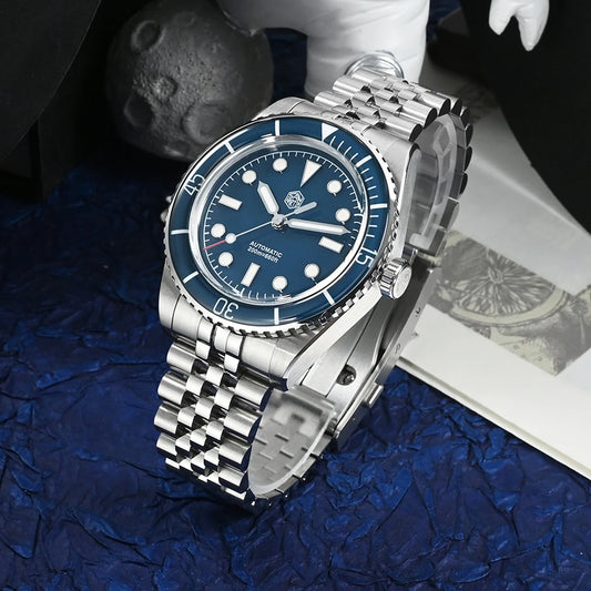 San Martin SN0133G Automatic Mechanical Sapphire Watch