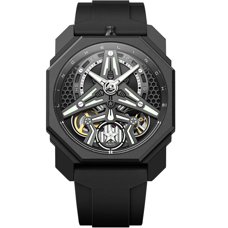 ChronoState Velocity Skeleton Luxury Sport Quartz Watch for Men