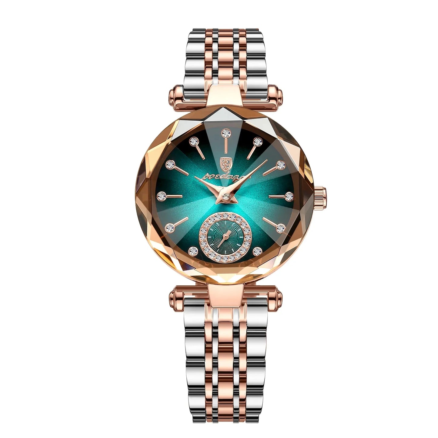 POEDAGAR Luxury Elegant Ladies Wristwatch Waterproof Stainless Steel Quartz Watches For Woman Simple Casual Dress Women's Watch