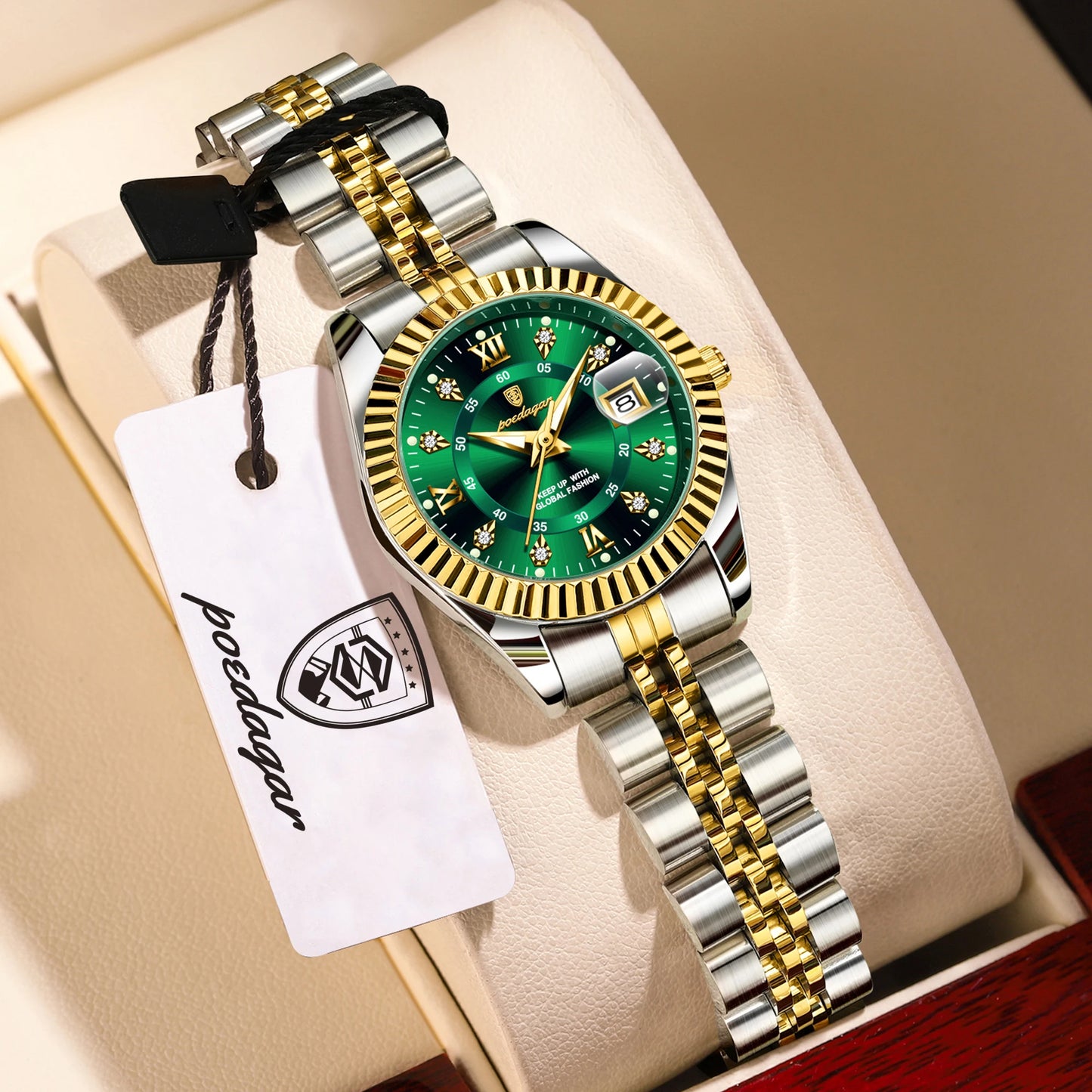 ChronoState Celeste Grace Elegant Quartz Watch for Women