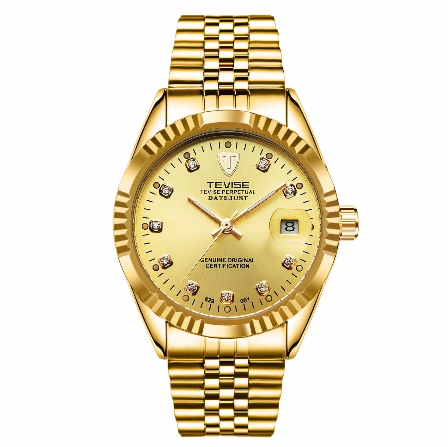 Montre Mécanique Homme Accessoire de Mode Cadeau Exclusif Montre Élégante pour Hommes Distingués