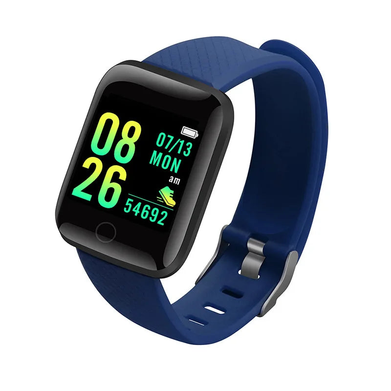 Woman Smart Watch Men Sport Wristband Fitness Monitoring Track Heart Rate Call Reminder Message Push Smartwatch Weather Children