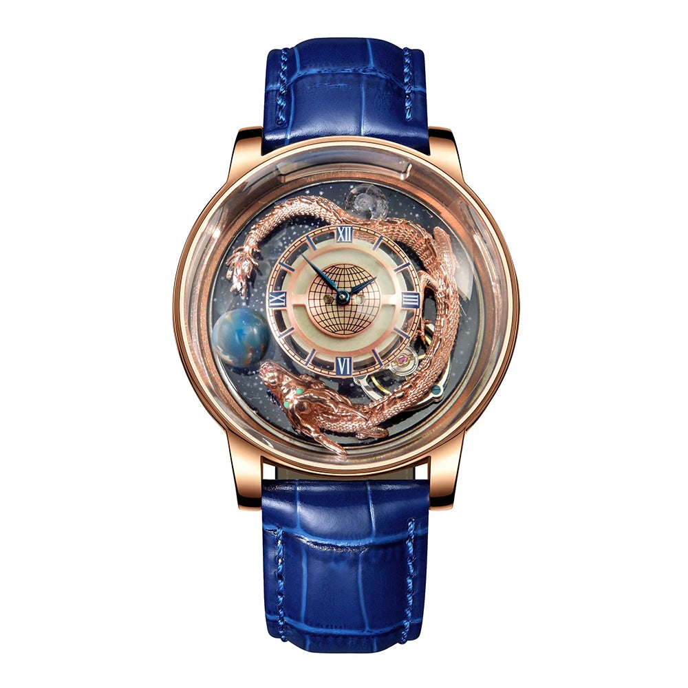 ChronoState Executive Tourbillon Automatic Luxury Business Watch for Mens