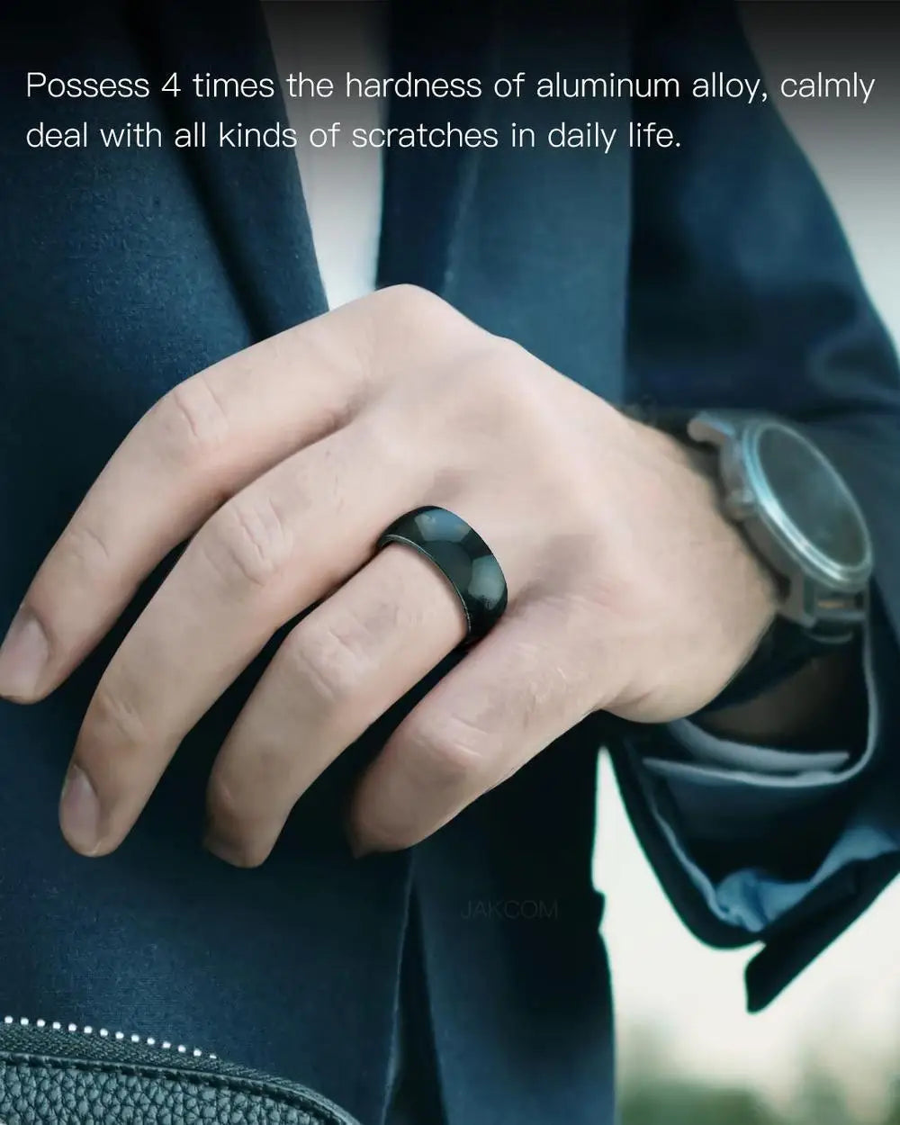 Bague intelligente NFC Nouvelle technologie RFID NFC ID IC M1 Bague magique pour téléphone Android IOS Windows NFC Accessoire de montre intelligente