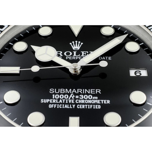 Horloge murale R*lex Submariner - Noire