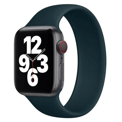 Solo Loop silicone for apple Watch Bands 40mm 44mm 45 41 49mm 42mm 46mm 38 bracelet iwatch series 11 10 9 8 7 6 se3 ultra2 strap