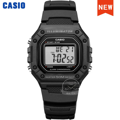 Casio watch for men top luxury set military LED relogio digital watch 50m Waterproof sport watchs W-218H-1A/2A/3A