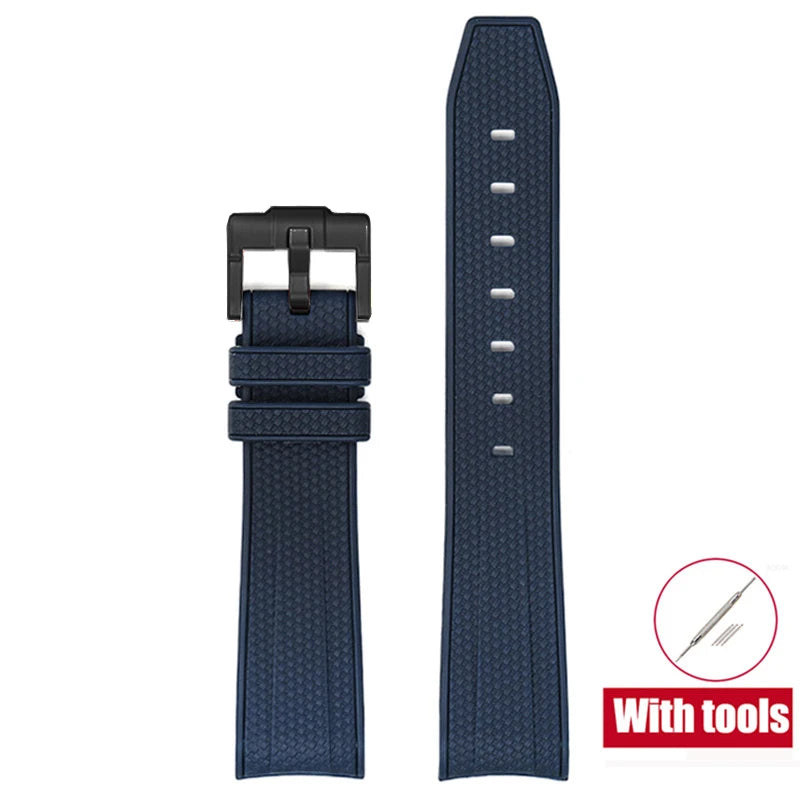 Bracelet de montre en caoutchouc pour Swatch X Omega Joint MoonSwatch étanche Sport 20mm Bracelet de montre en silicone incurvé pour hommes et femmes