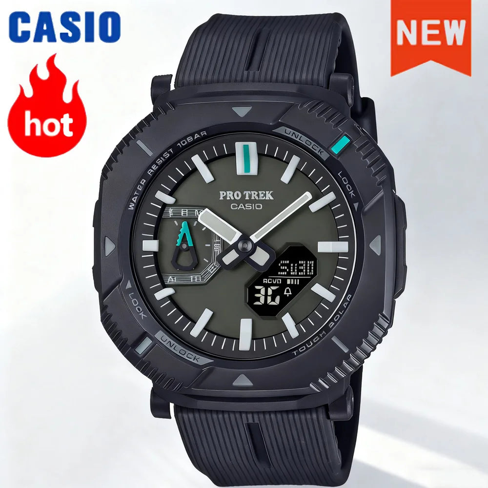 Montre homme Casio PRJ-B001 série G-SHOCK petite série canon en acier véritable noir et or étanche montre de sport couple 2026 VIP