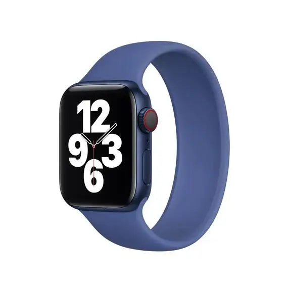 Solo Loop silicone for apple Watch Bands 40mm 44mm 45 41 49mm 42mm 46mm 38 bracelet iwatch series 11 10 9 8 7 6 se3 ultra2 strap