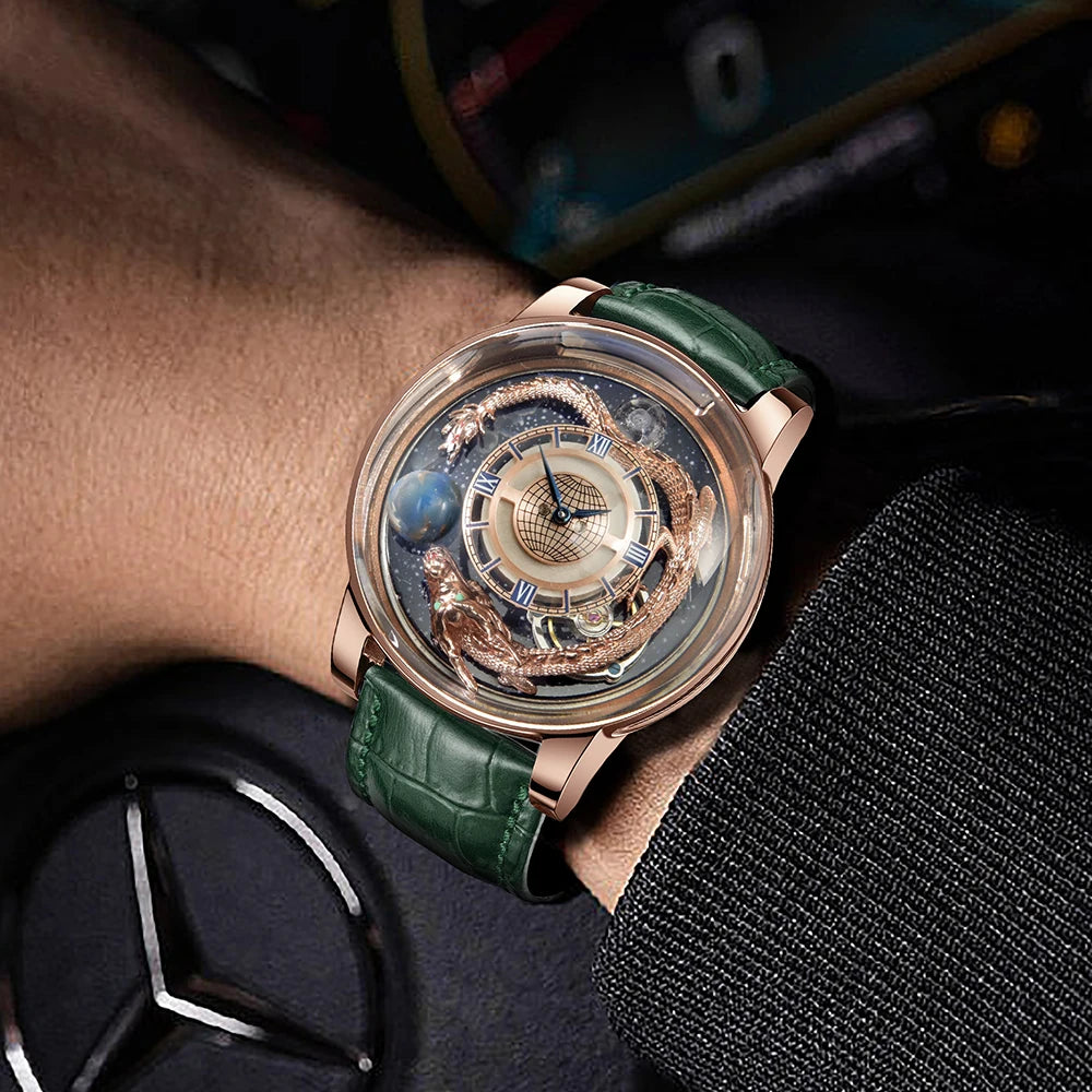 ChronoState Executive Tourbillon Automatic Luxury Business Watch for Mens