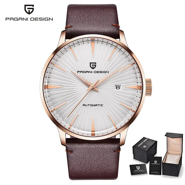 2026 New PAGANI DESIGN Men's Mechanical Watches Top Brand Luxury Automatic Watch For Men Stainless Steel Sports Waterproof Clock