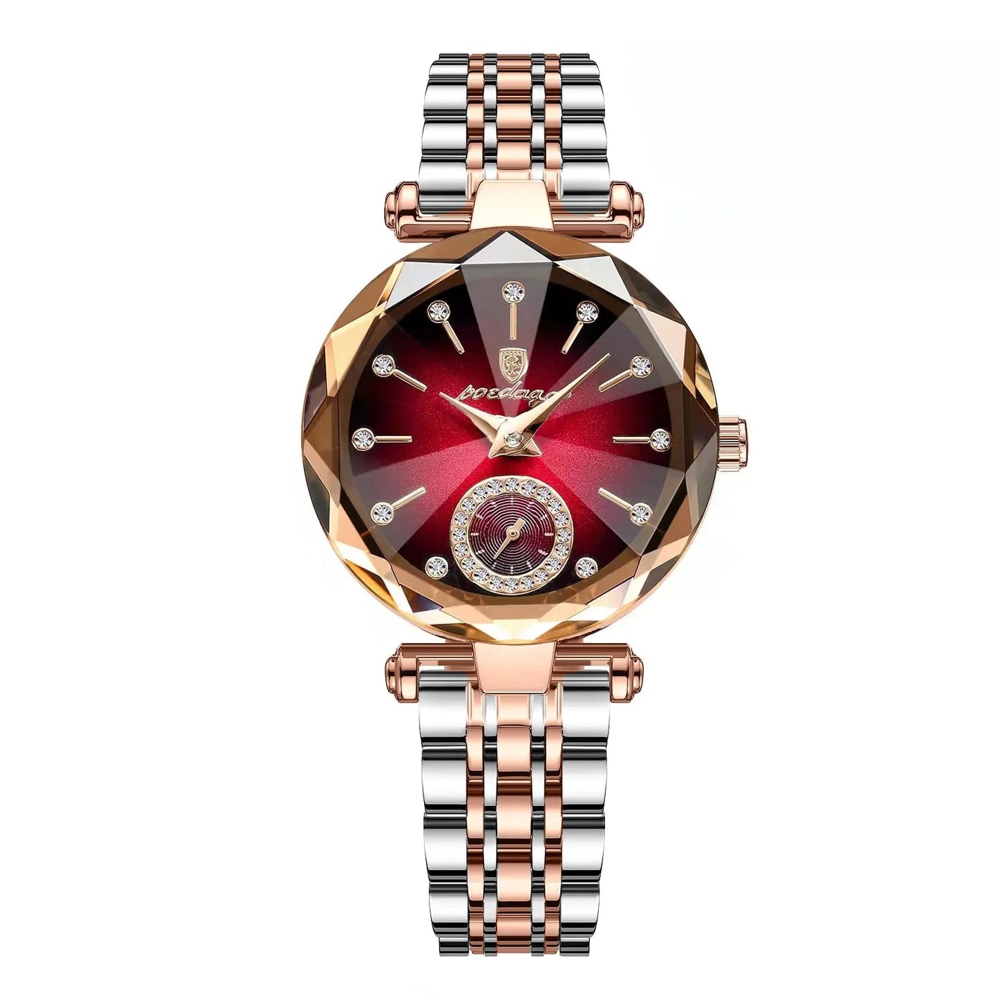 POEDAGAR Luxury Elegant Ladies Wristwatch Waterproof Stainless Steel Quartz Watches For Woman Simple Casual Dress Women's Watch