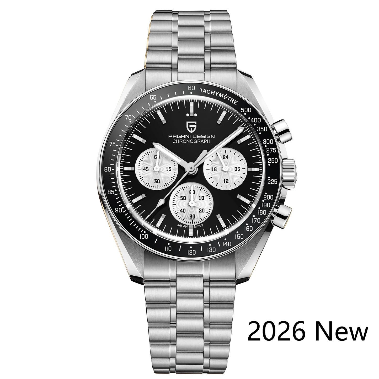 PAGANI DESIGN 2026 Nouvel Hommage à la CK2998 Moon Watch Montre Homme Luxe Quartz Pour Homme Saphir AR Sport Chronographe Homme
