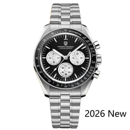 PAGANI DESIGN 2026 Nouvel Hommage à la CK2998 Moon Watch Montre Homme Luxe Quartz Pour Homme Saphir AR Sport Chronographe Homme