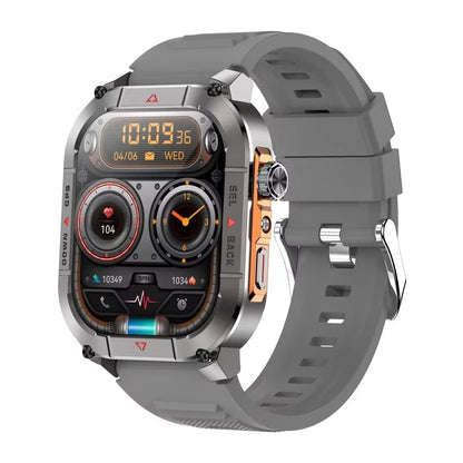 Nouvelle Montre Intelligente HK84 Homme AMOLED Extérieure GPS Positionnement Sportif Boussole Suivi de Forme Physique Appel BT Surveillance Santé Montre Connectée