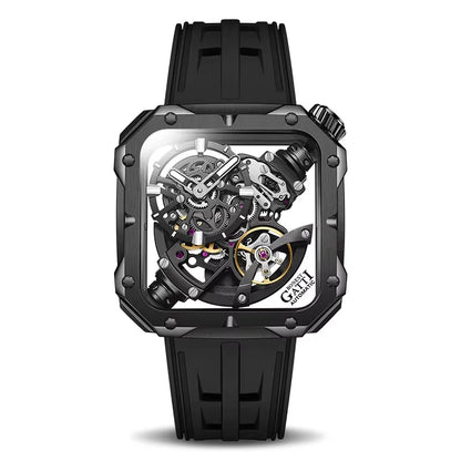 BONEST GATTI BG5804 Nouvelles Montres Mécaniques Automatiques Homme Acier Inoxydable Saphir Montres de Luxe pour Homme