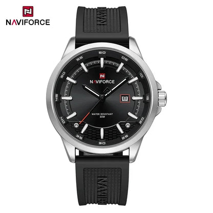 NAVIFORCE NF9248T Business Casual Silicone Strap Watch