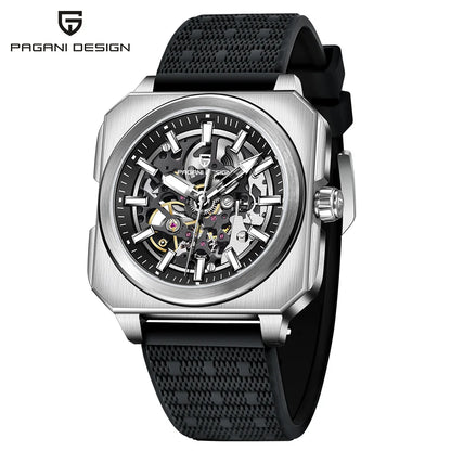 Montre Squelette Automatique ChronoState Aero Pulse 38mm pour Hommes