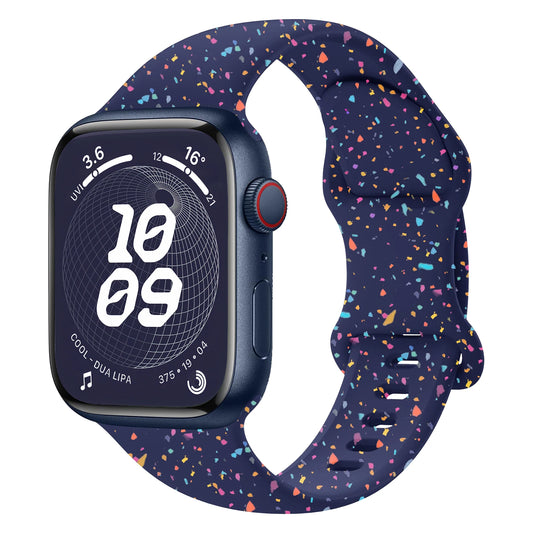 Sport Silicone Loop for Apple watch band 40mm 45mm 44mm 41mm 38mm 49mm Soft bracelet iwatch Series 9 8 7 6 5 3 SE Ultra 2 strap