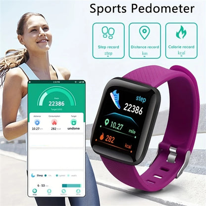 Sport Smartwatch Fitness Bracelet Music Control Woman Men Smart Watches For Android Bluetooth Digital Watch Alarm Clock Weather