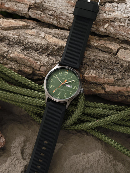 2026 TPW Field Watch Easy Reading Fabric Strap 24 Hours Display Quartz Movement