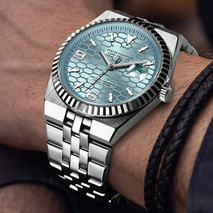 PINDU NH35A Automatic Mechanical Sapphire Watch 100M