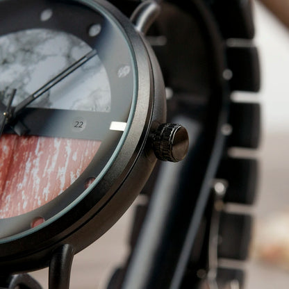 Montre en Bois BOBO BIRD pour Hommes Mouvement à Quartz Japonais Montres Étanche relogio masculino Cadeaux Personnalisables