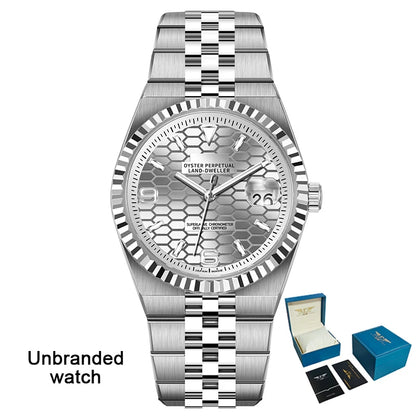 PINDU NH35A Automatic Mechanical Sapphire Watch 100M