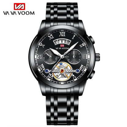 Relogio Masculino Top Brand Stainless Steel Luminescence 3Bar
