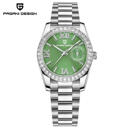 PAGANI DESIGN 2025 Nouvelle Montre-bracelet pour femme 32MM Montre à Quartz de Luxe Élégante pour Femme Montres Étanche Tendance Horloge Saphir