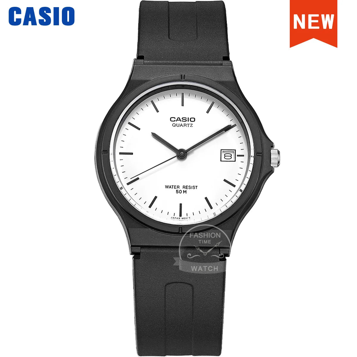 Casio montre homme de luxe de marque, étanche 30m, montre-bracelet militaire à quartz, montres de sport neutres pour femmes, relogio MQ