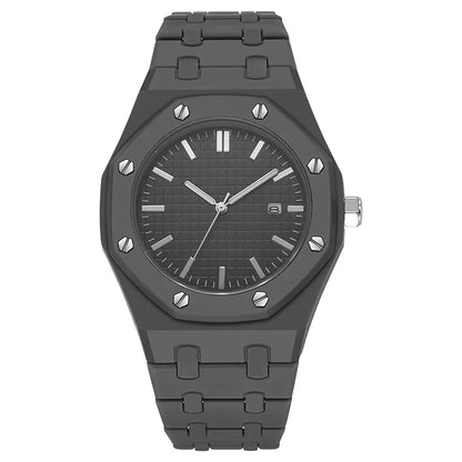 Top Brand Men Calendar Watch Luxury Business Quartz Watch Sports Plastic Watch Students Women Watches Reloj Hombre Dropshipping