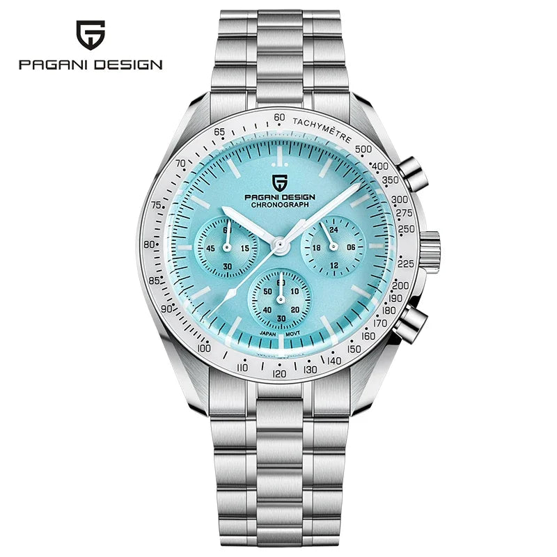2026 PAGANI DESIGN Nouvelles Montres Homme Marque de Luxe Chronographe Automatique Quartz Étanche Sport Acier Inoxydable Horloge Relogio