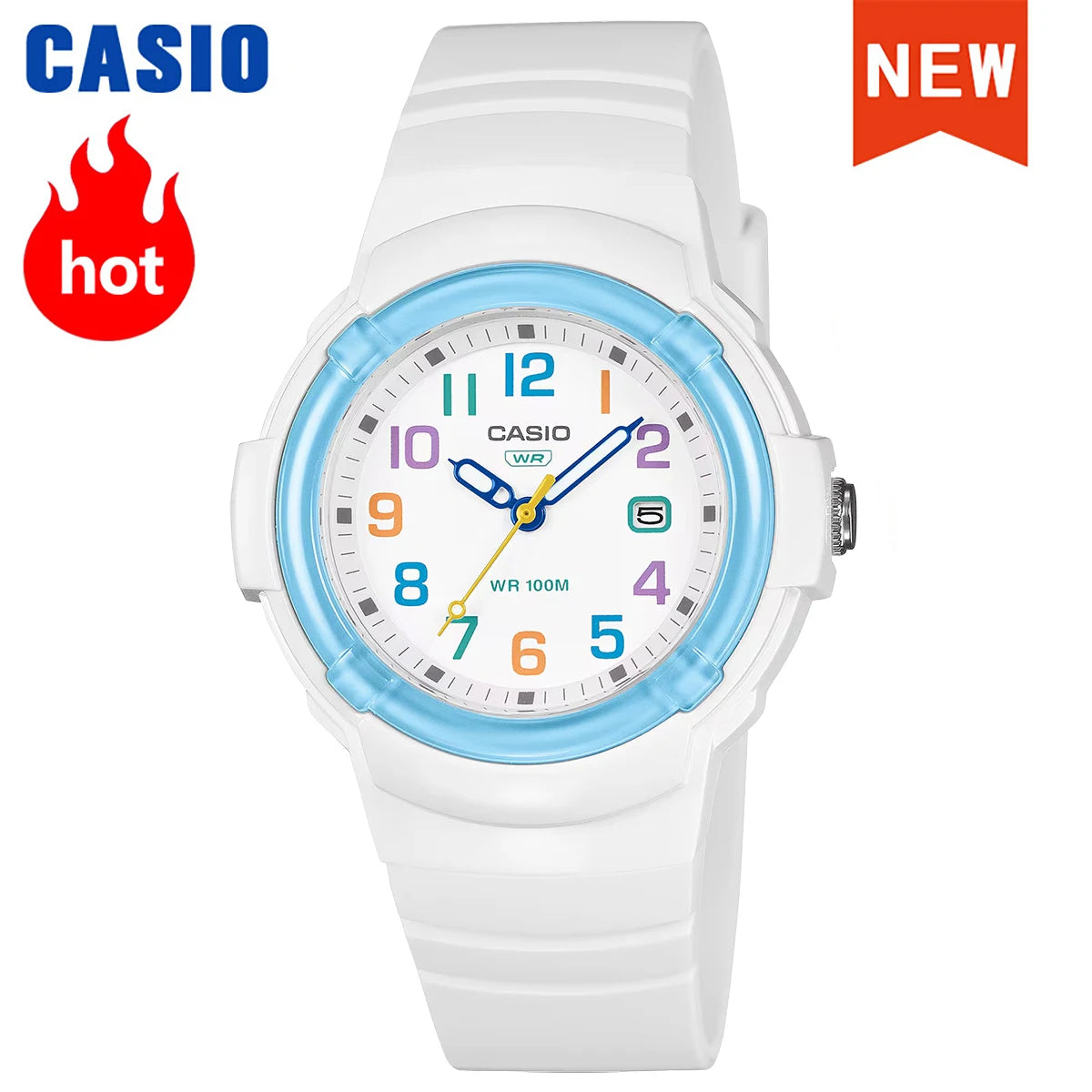 Montre Casio pour adolescents Couleurs Vives Tenues Tendance Nouveau Modèle 2026 Série LX-800H