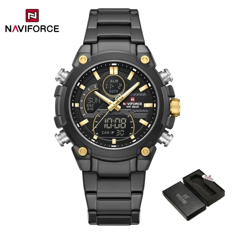 NAVIFORCE – Nouvelle montre-bracelet originale pour hommes, étanche, numérique, à la mode, Relogio Masculino 2026, livraison gratuite