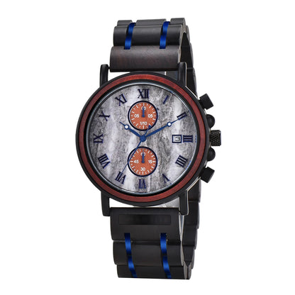Montre en Bois BOBO BIRD pour Hommes Mouvement à Quartz Japonais Montres Étanche relogio masculino Cadeaux Personnalisables