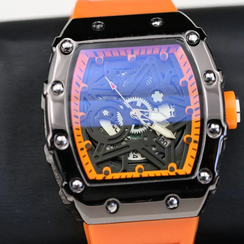 Domineering Beauty Pentagram Luminous Wine Barrel Watch