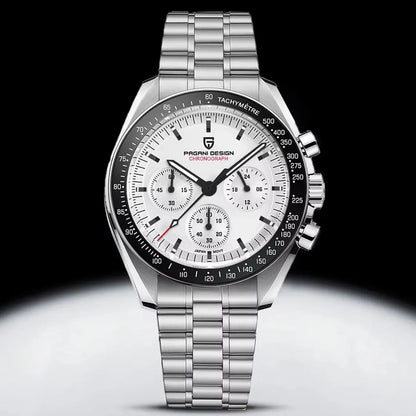 PAGANI DESIGN 2026 Nouvelle V5 PD1701 Montres Homme Luxe Montre à Quartz Homme Sport Vitesse Chronographe Verre Saphir AR Étanche 100M