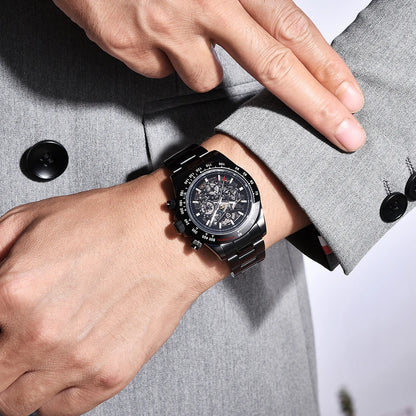 PAGANI DESIGN 2026 Nouvelle Montre Mécanique Automatique pour Homme en Acier Inoxydable Étanche 100m Montre de Luxe Décontractée pour Homme Reloj Hombre