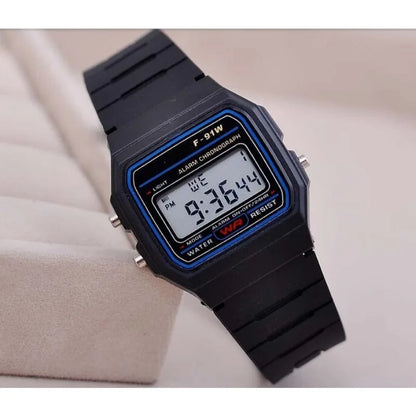 Fashion Mens Watch Digital Led Luxury Stainless Steel Square Wristwatch Electronic Watches for Men Female Clock Reloj Hombre
