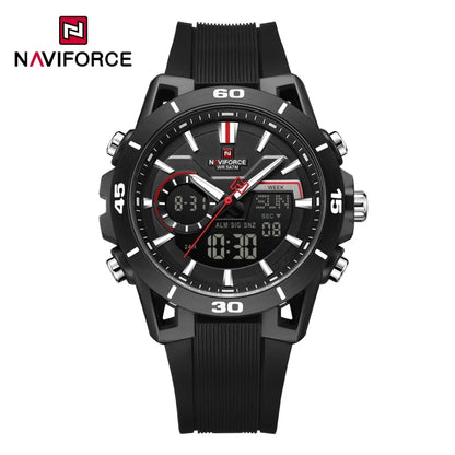 NAVIFORCE 2026 NF7135 Analog LCD Chronograph Watch