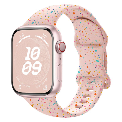 Sport Silicone Loop for Apple watch band 40mm 45mm 44mm 41mm 38mm 49mm Soft bracelet iwatch Series 9 8 7 6 5 3 SE Ultra 2 strap