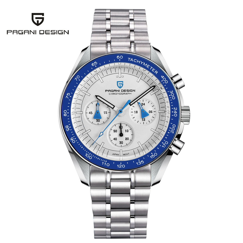 2026 New PAGANI DESIGN Tribute to CK2998 Moon Watch Retro Luxury Quartz Watches For Men Stainless steel Sport Chronograph Man