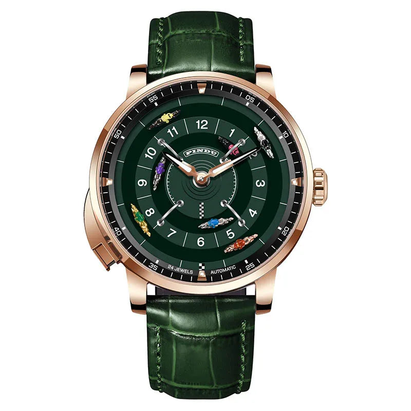 Pindu Horse Gambling Series Full Automatic Mechanical Watch