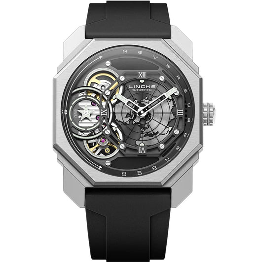 ChronoState Velocity Skeleton Luxury Sport Quartz Watch for Men