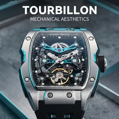 ChronoState Steel Horizon Mechanical Luxury Watch for Men