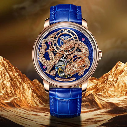 PINDU P6632 Développe des montres mécaniques automatiques pour hommes