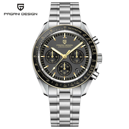 Montres à Quartz De Luxe Rétro PAGANI DESIGN 2026 Hommes Hommage CK2998 Moon Watch Chronographe Sport en Acier Inoxydable Pour Homme